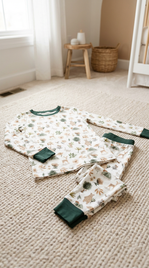 Woodland Forest Green - Two Piece