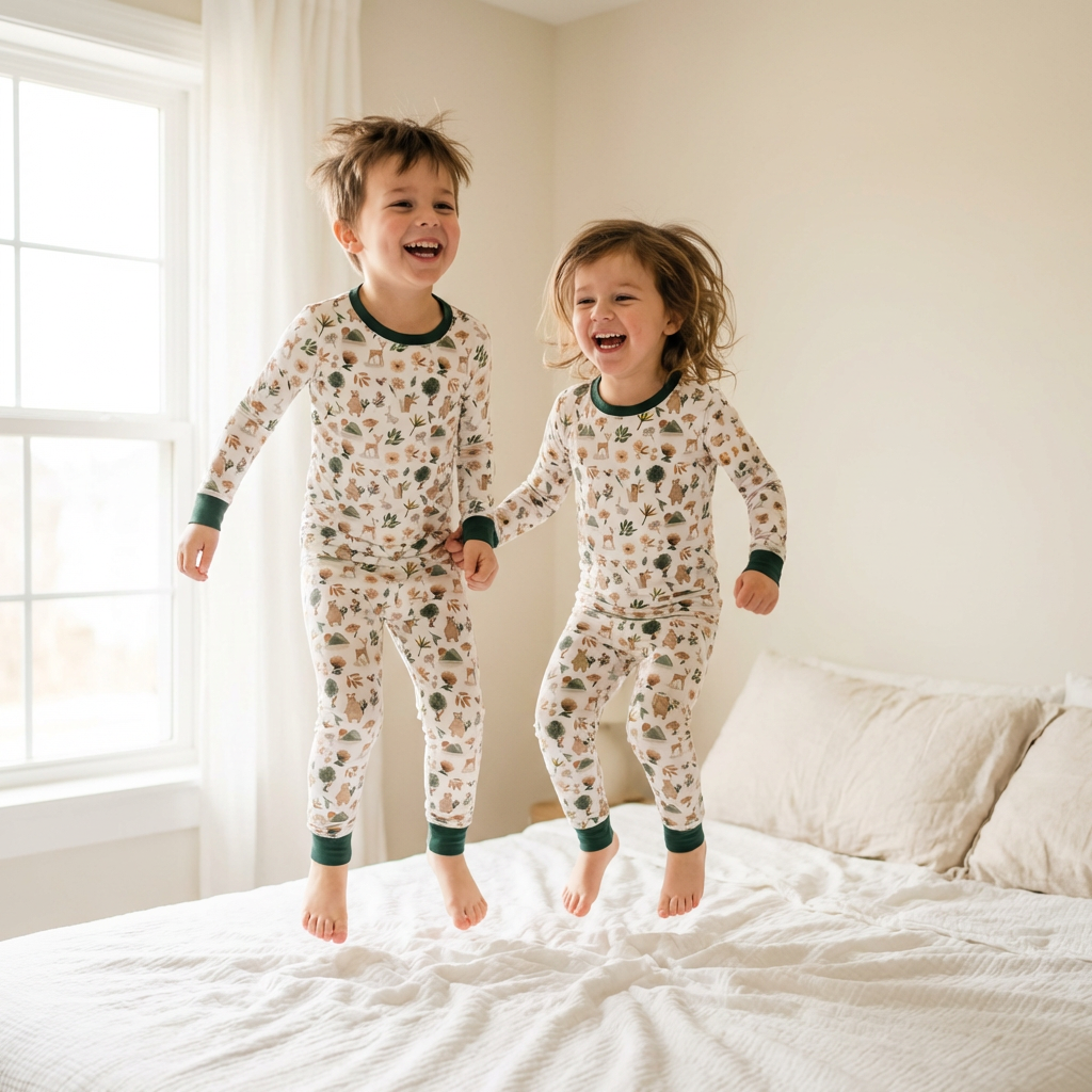 Woodland Forest Green - Two Piece