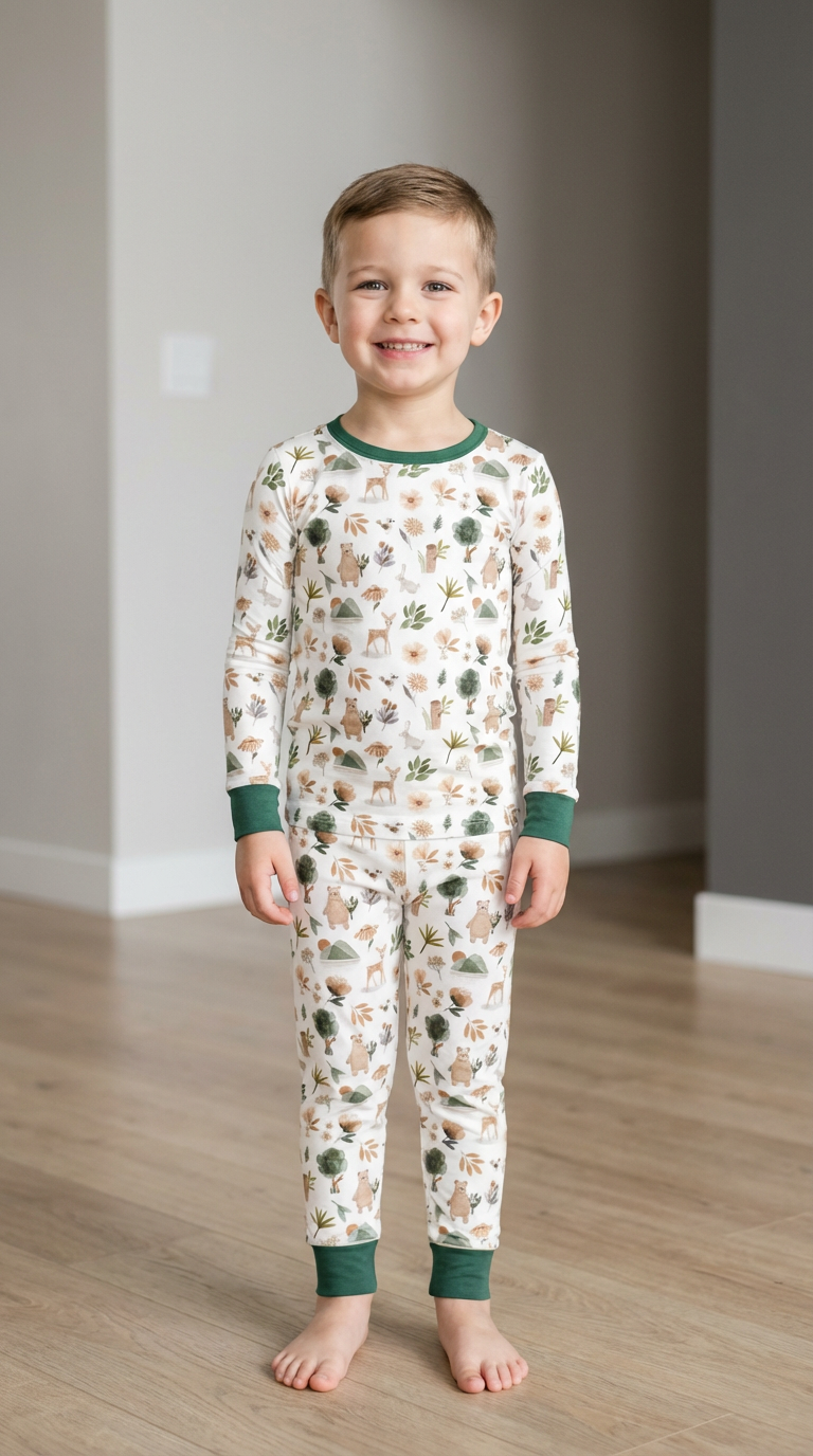 Woodland Forest Green - Two Piece