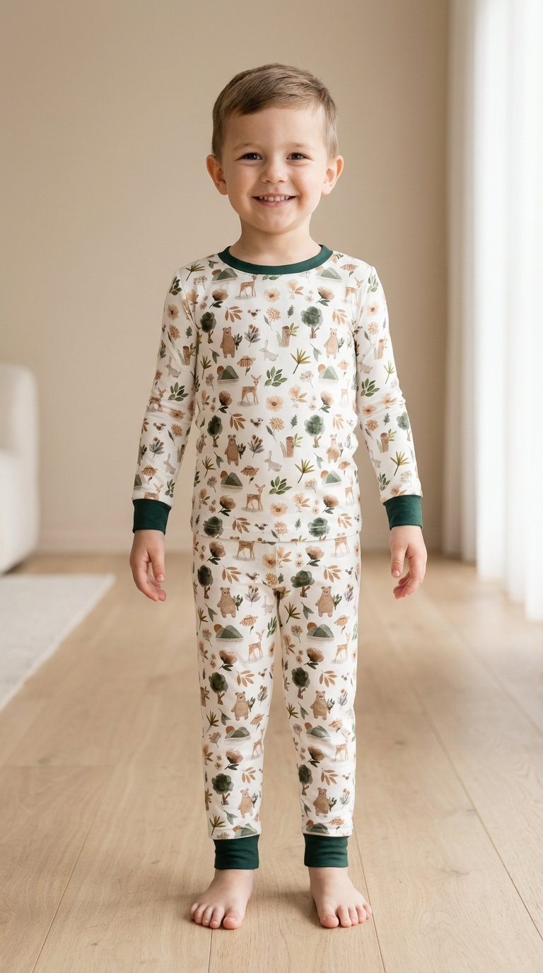 Woodland Forest Green - Two Piece