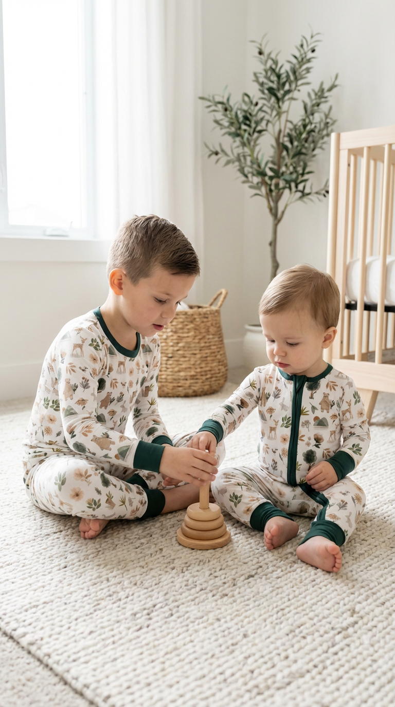 Woodland Forest Green - Two Piece