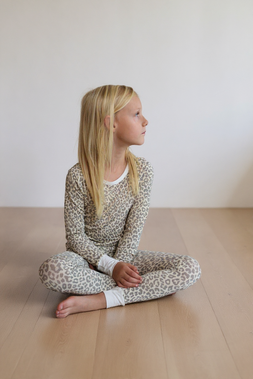 Apricot Leopard - Two Piece